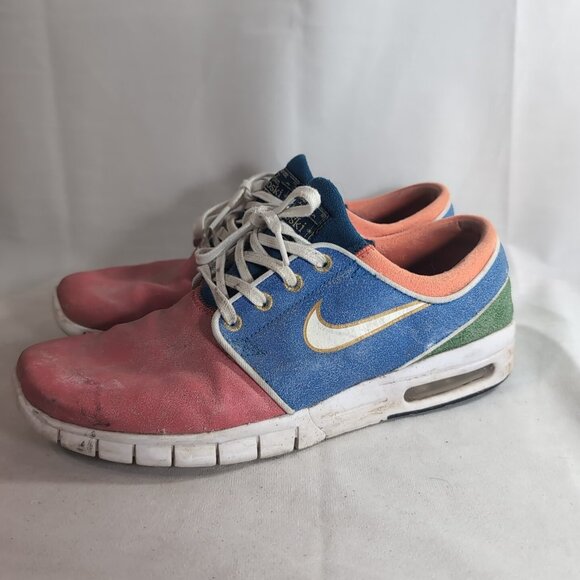 Nike Concepts X SB Stefan Janoski 749678-614 Mosaic Shoes Sneakers Men's 10 Max - Picture 1 of 16